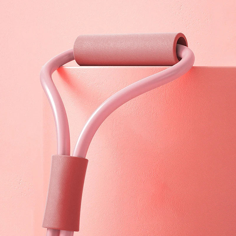 Resistance Bands Yoga 8 Word Tension Device Back Training Arm Open Fitness Rope Neck Exercise Stretch Equipment Belt